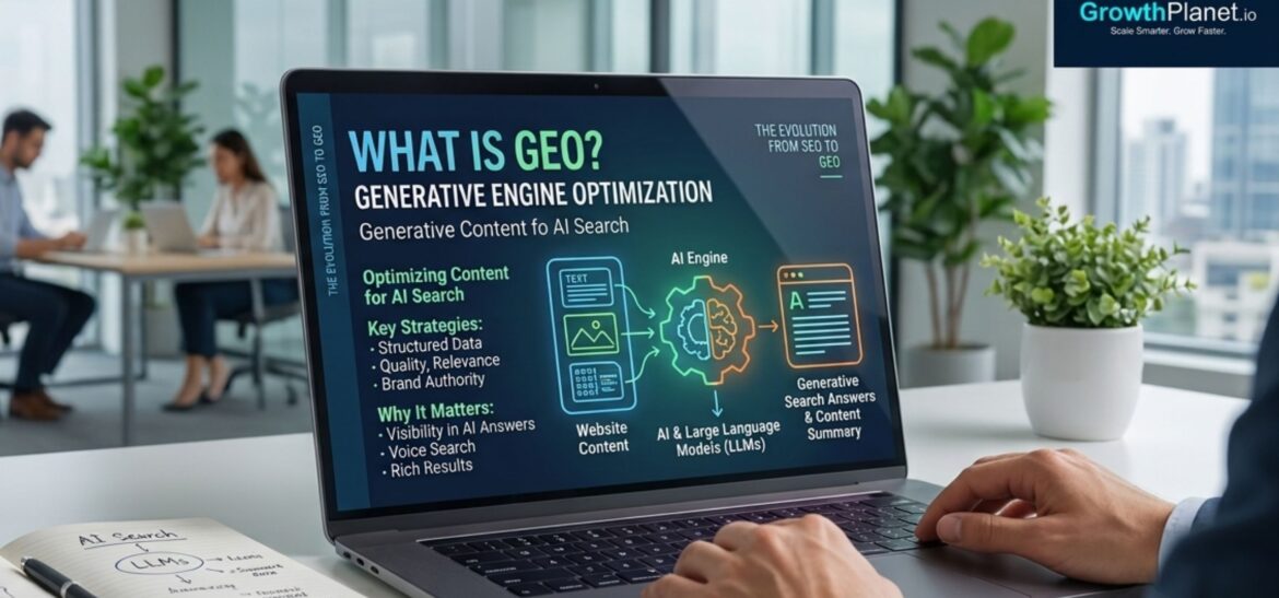 What Is GEO (Generative Engine Optimization) and Why It Matters for AI Search