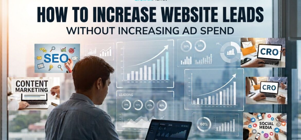 How to Increase Website Leads Without Increasing Ad Spend