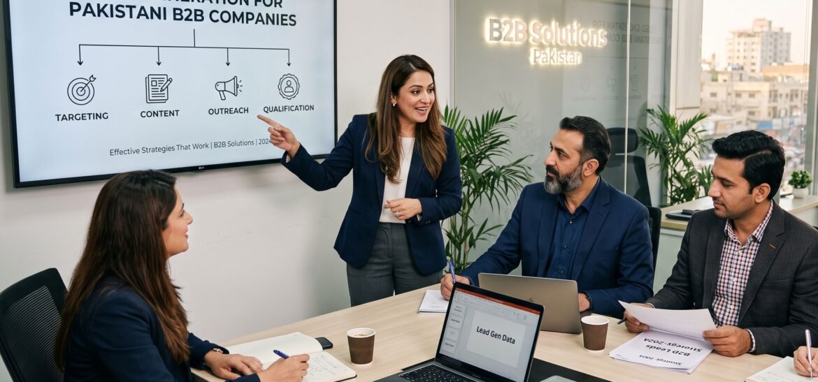 Lead Generation Strategies That Work for Pakistani B2B Companies