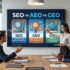 SEO vs AEO vs GEO: The Complete Guide to Ranking Everywhere- read on growthplanet.io