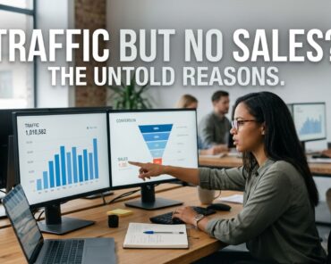 Why Your Website Gets Traffic But No Sales