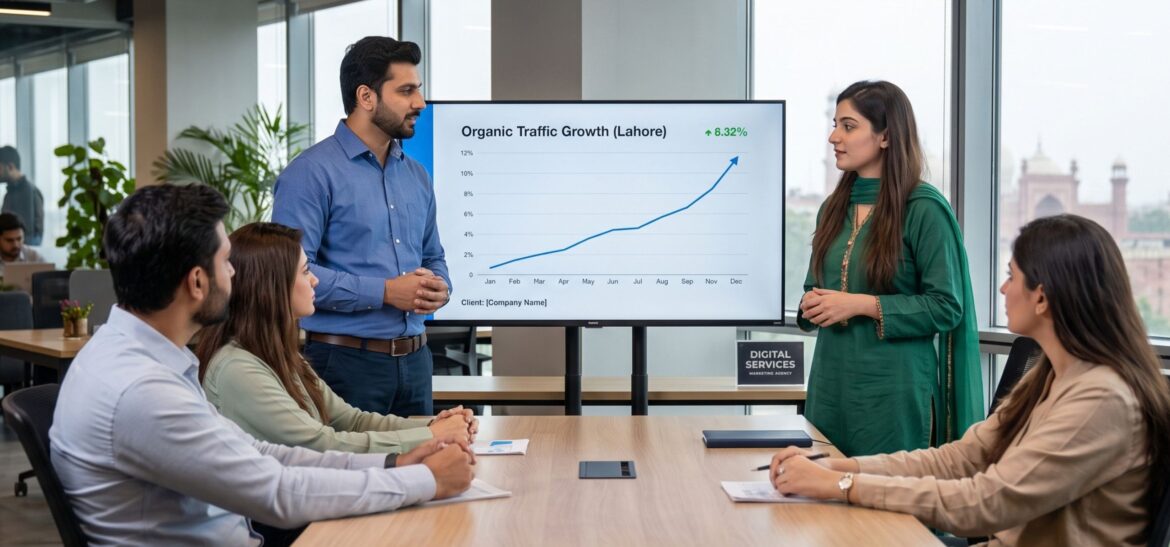 Case Study: How We Helped a Business in Lahore Grow Organic Traffic
